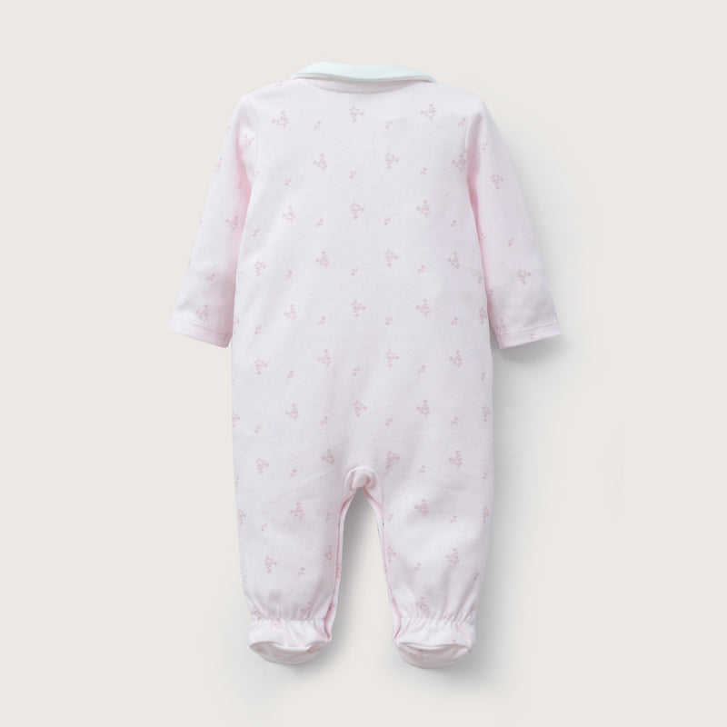 Osito rosado estampado de bebé niña