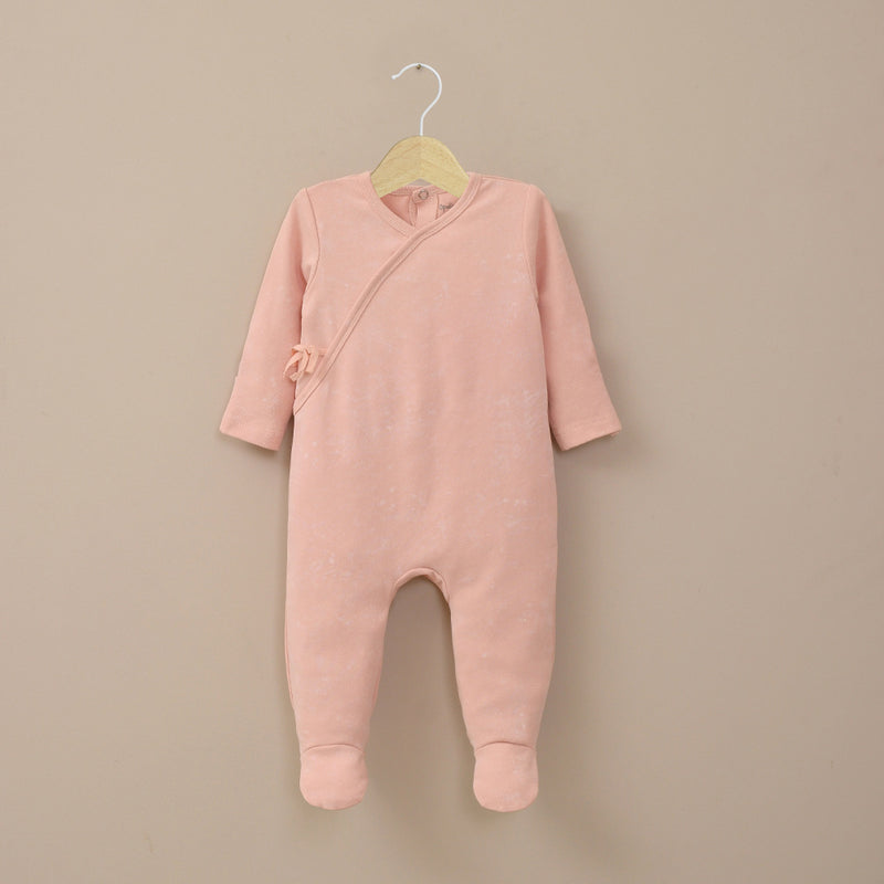 Osito Rosado Con Apertura En La Espalda De Bebé Niña