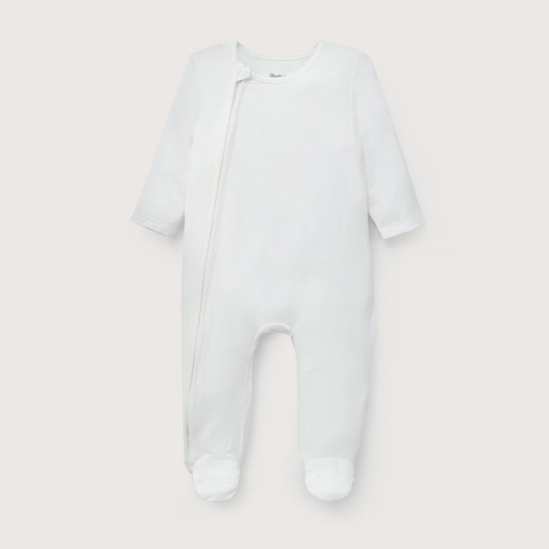 Osito De Bambú Blanco De Bebé Unisex