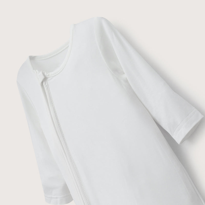 Osito De Bambú Blanco De Bebé Unisex