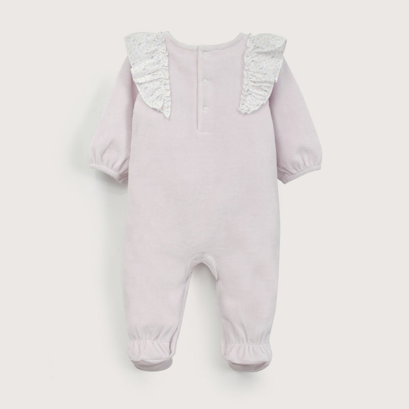 Osito Lila Estampado De Bebé Niña