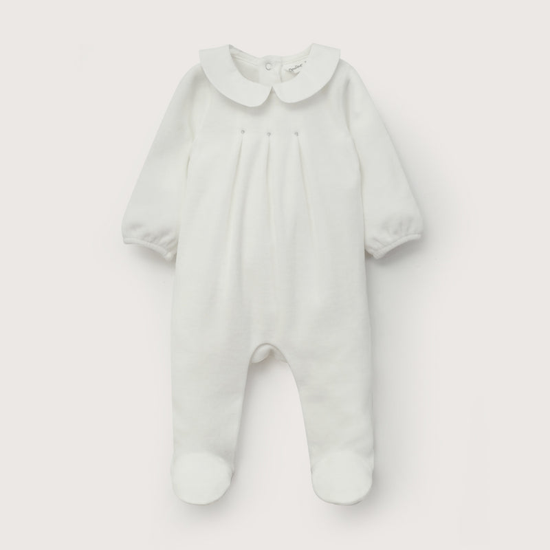 Osito Plush Blanco De Bebé Niña