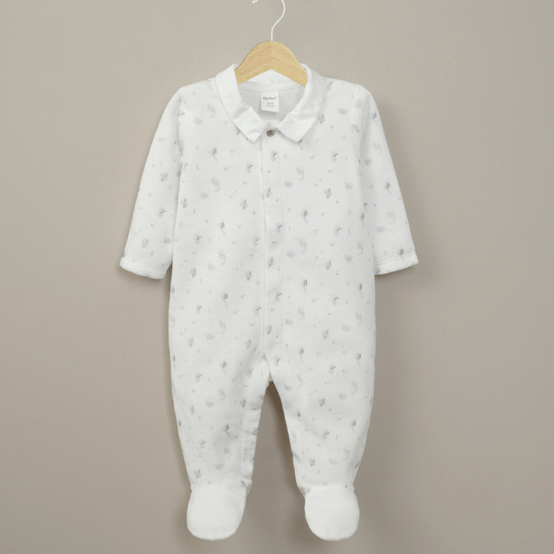 Osito Plush Blanco De Bebé Niño