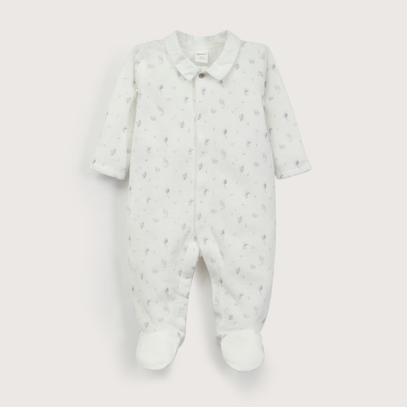 Osito Plush Blanco De Bebé Niño