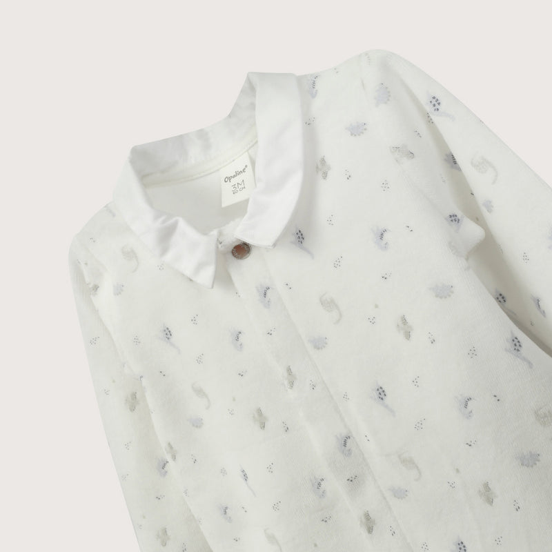 Osito Plush Blanco De Bebé Niño