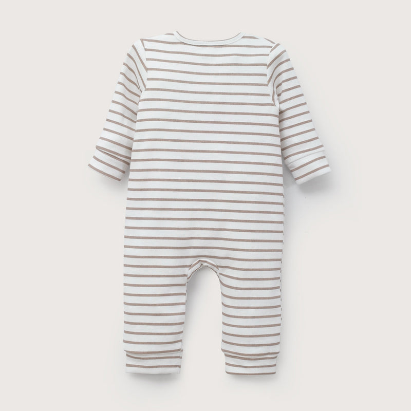 Osito Estampado Beige De Bebé Niño