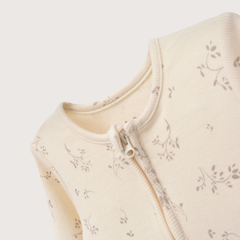 Osito Estampado Blanco De Bebé Niña