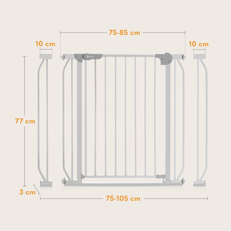 Puerta De Seguridad Truus Slim Grey