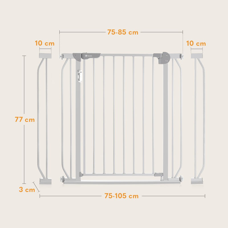 Puerta De Seguridad Led Truus Slim Grey