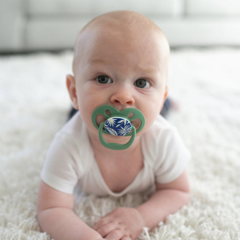 Chupete Advantage de Noche, Naturaleza Azul 6-18, 2UN Dr. Brown's