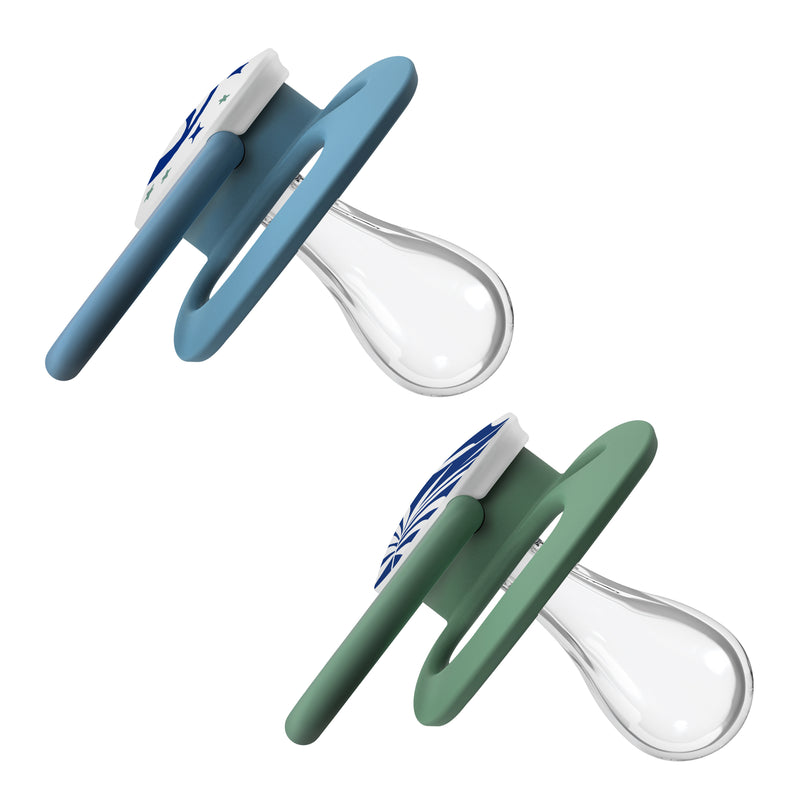 Chupete Advantage de Noche, Naturaleza Azul 6-18, 2UN Dr. Brown's