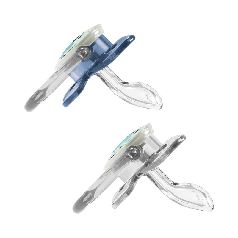 Chupete Prevent Noche Mariposa 6-18M 2UN Azul Dr. Brown's