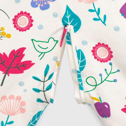 Saquito De Dormir Tog 1.0 Con Pies Diseño Jardin 6-12 Meses