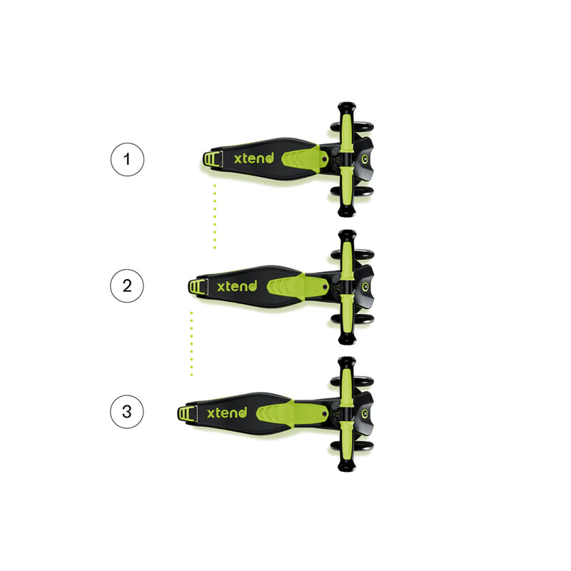 Xtend Scooter Ride-on 3 en 1 Lime