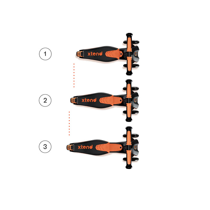 Xtend Scooter Ride-on 3 en 1 Orange
