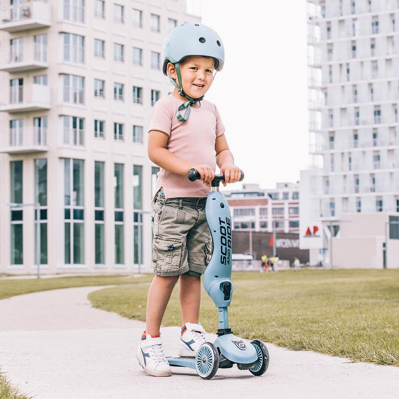 Scooter 2 en 1 Highwaykick 1 Acero - Scoot and Ride