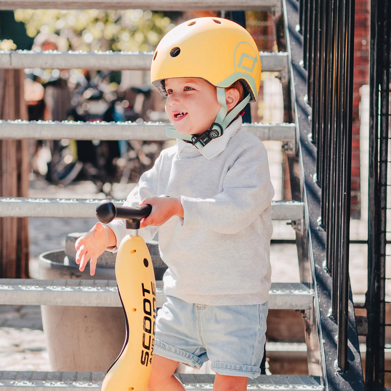 Casco Ajustable XXS-S Lemon - Scoot and Ride