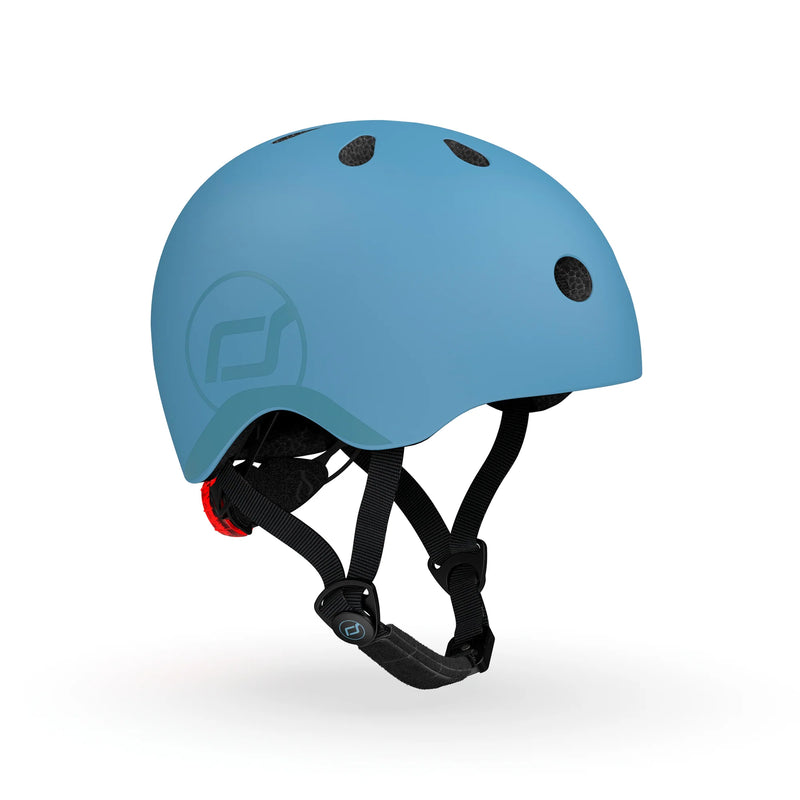 Casco Ajustable S-M Acero - Scoot And Ride