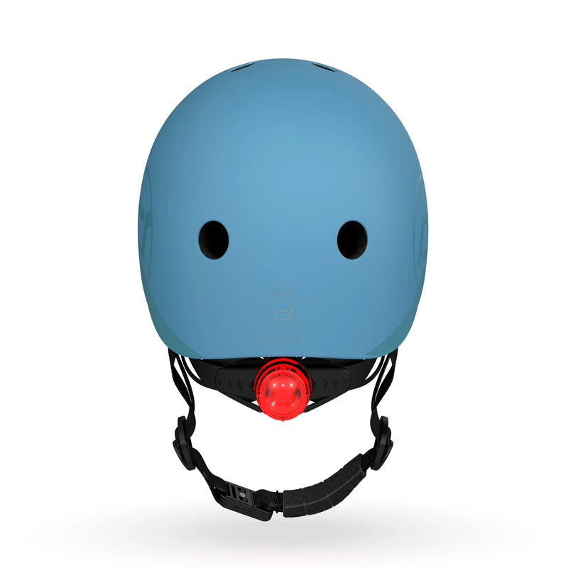 Casco Ajustable S-M Acero - Scoot And Ride
