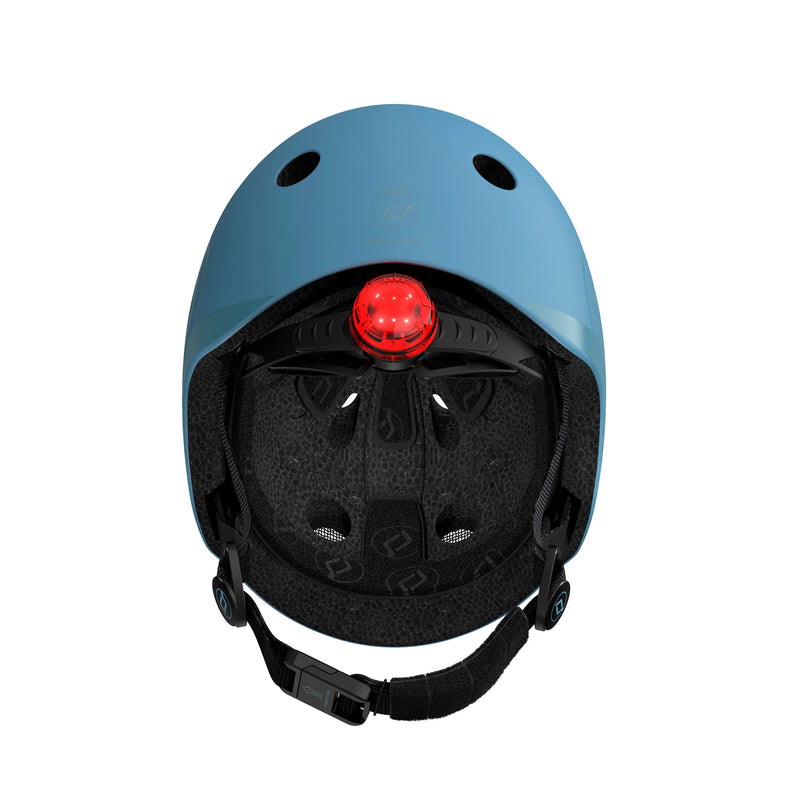 Casco Ajustable S-M Acero - Scoot And Ride