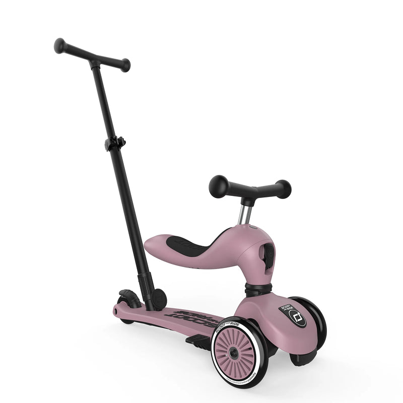 Scooter 2 en 1 K1 Highwaykick  Push and Go Wildberry - Scoot and Ride