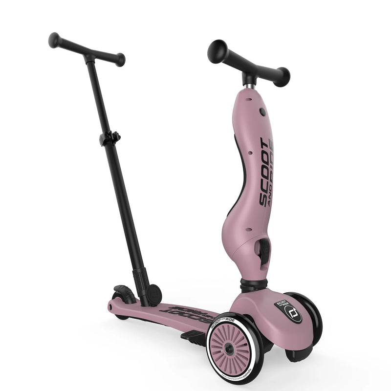 Scooter 2 en 1 K1 Highwaykick  Push and Go Wildberry - Scoot and Ride