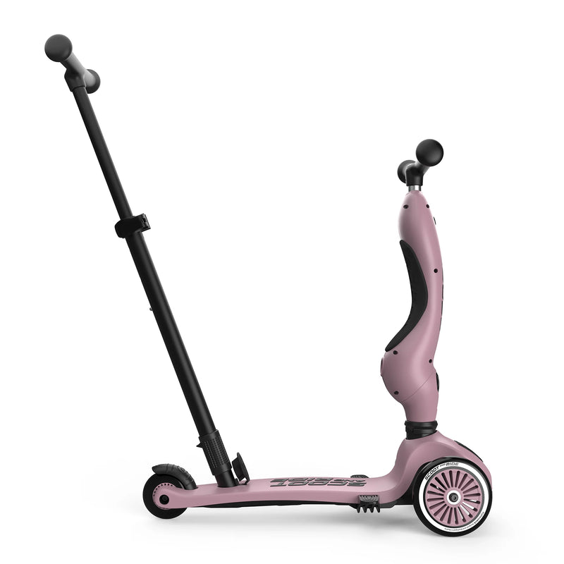 Scooter 2 en 1 K1 Highwaykick  Push and Go Wildberry - Scoot and Ride