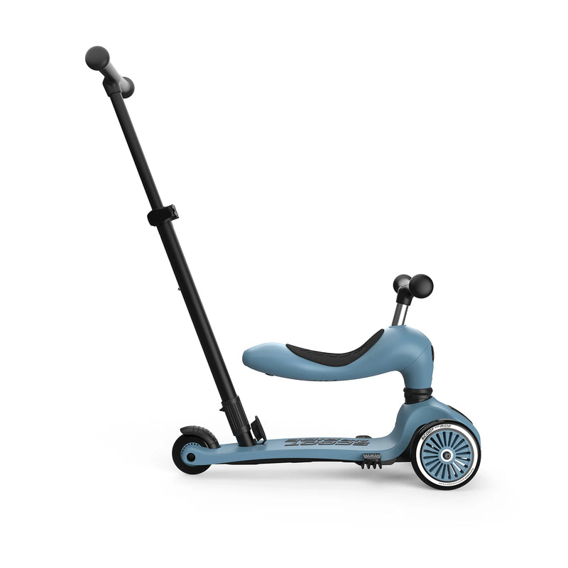 Scooter 2 en 1 K1 Highwaykick  Push and Go Steel - Scoot and Ride