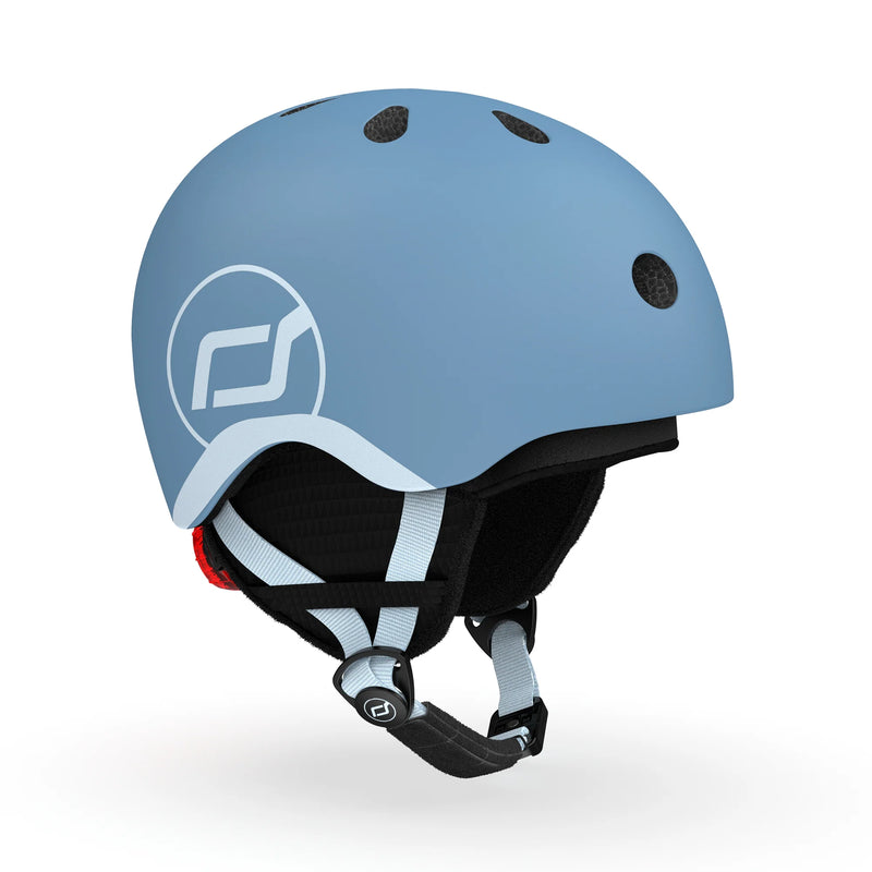 Casco Ajustable XXS-S Steel - Scoot and Ride