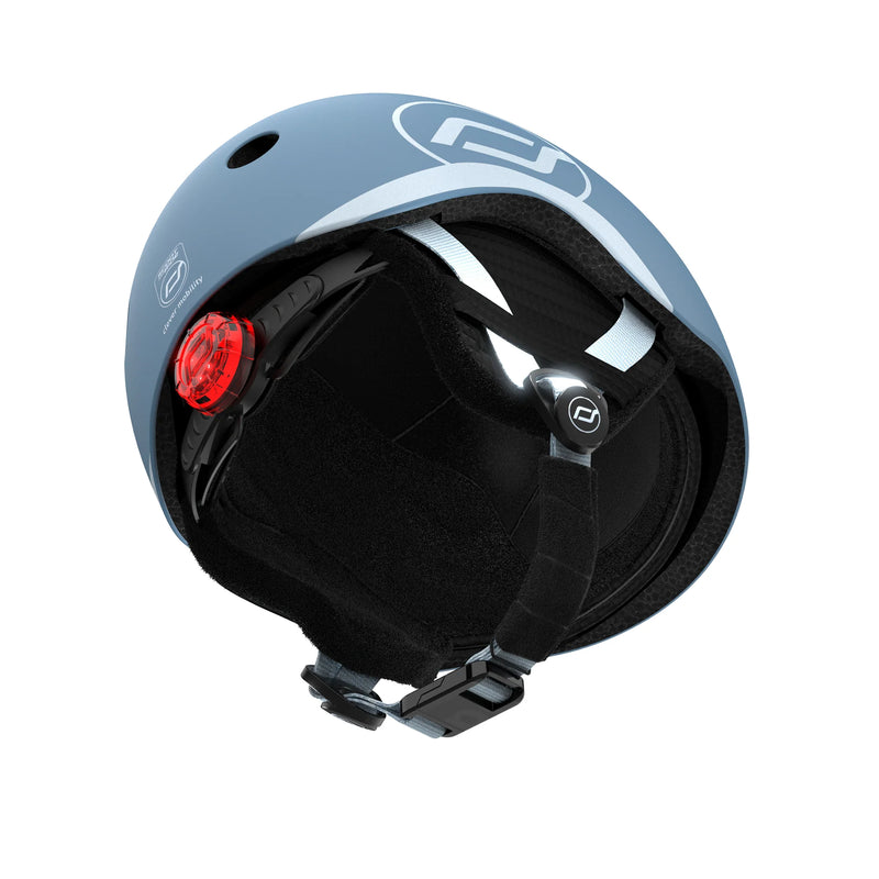 Casco Ajustable XXS-S Steel - Scoot and Ride