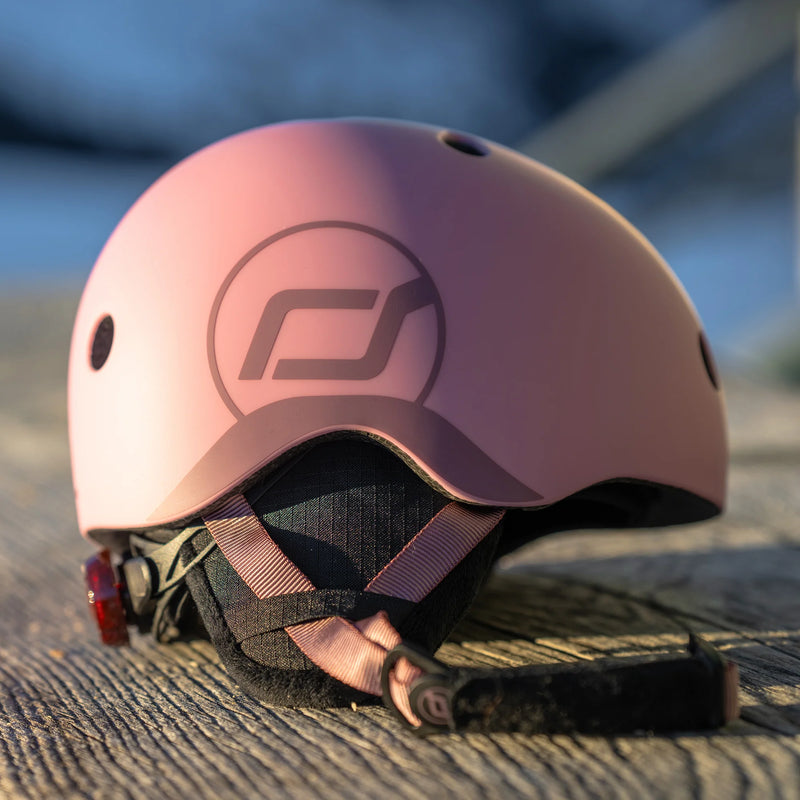 Casco Ajustable XXS-S Rose - Scoot and Ride