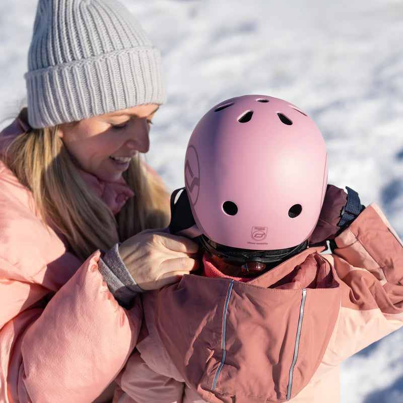 Casco Ajustable XXS-S Rose - Scoot and Ride