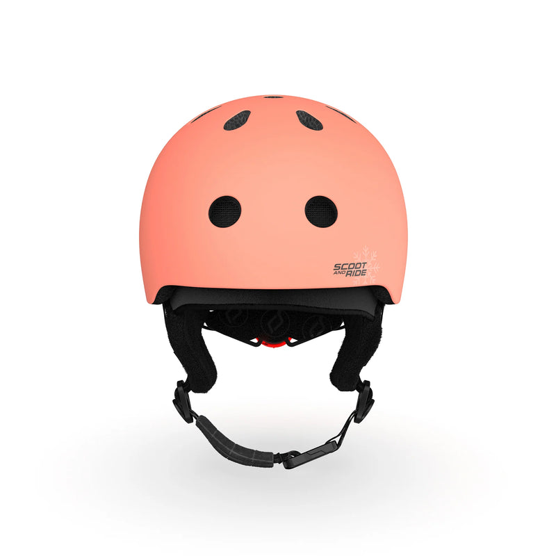 Casco Ajustable para Ski S-M Peach - Scoot And Ride