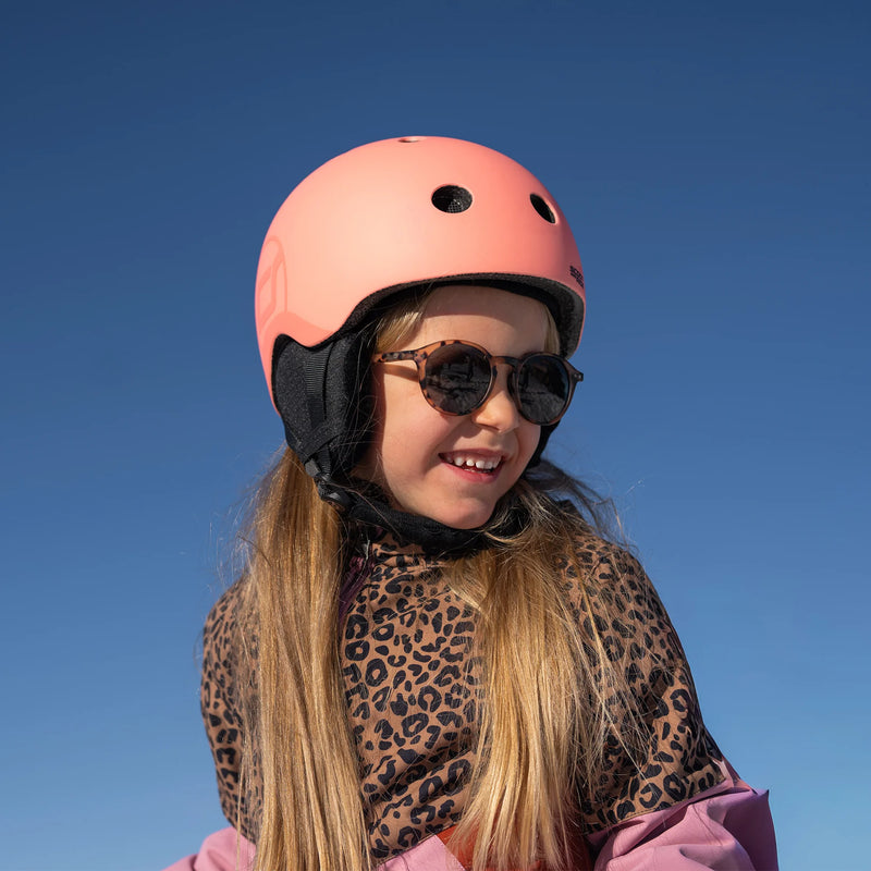 Casco Ajustable para Ski S-M Peach - Scoot And Ride