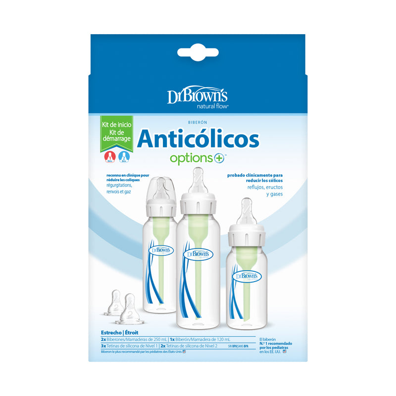 KIT DE INICIO ESTÁNDAR ANTICÓLICO Dr. Brown's