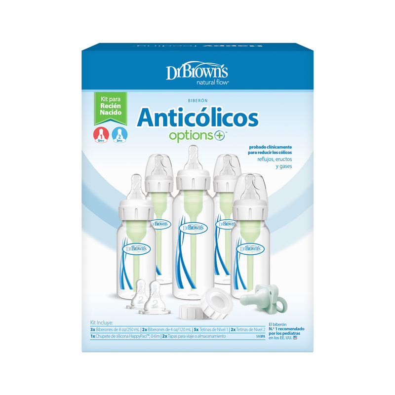 SET RECIÉN NACIDO ESTÁNDAR ANTICÓLICO Dr. Brown's