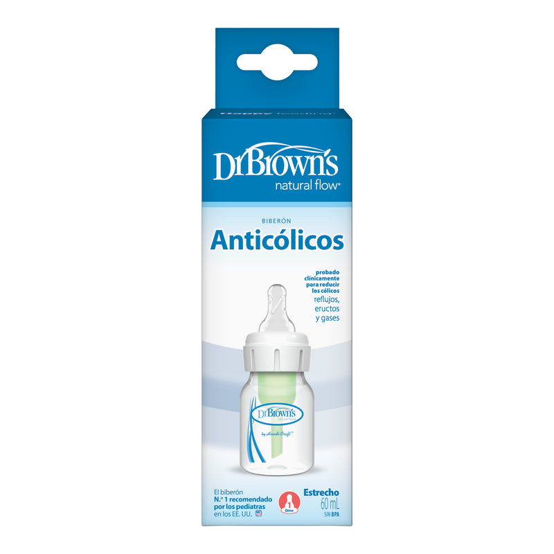Mamadera Anticólico Estándar 60ml Dr. Brown's