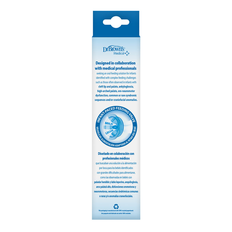 Mamadera Anticólico Alimentación Especial 250ml con Tetina 0-3M Dr. Brown's