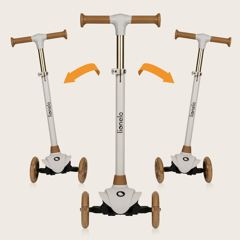 Scooter Infantil 3 Ruedas Lionelo Jessy con Luces LED y Manillar Ajustable