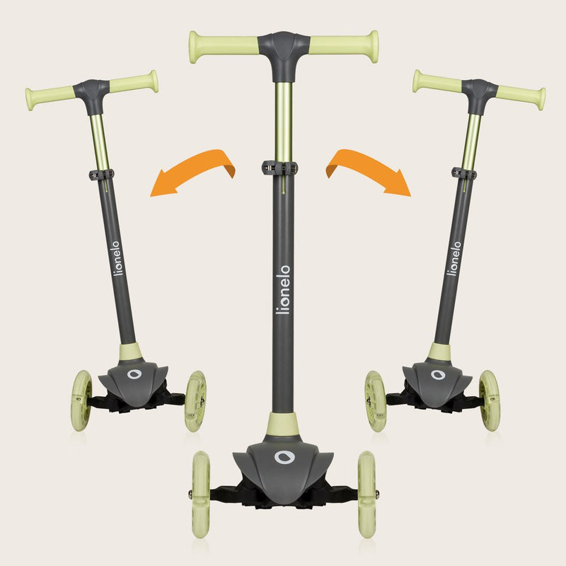 Scooter Infantil 3 Ruedas Lionelo Jessy con Luces LED y Manillar Ajustable