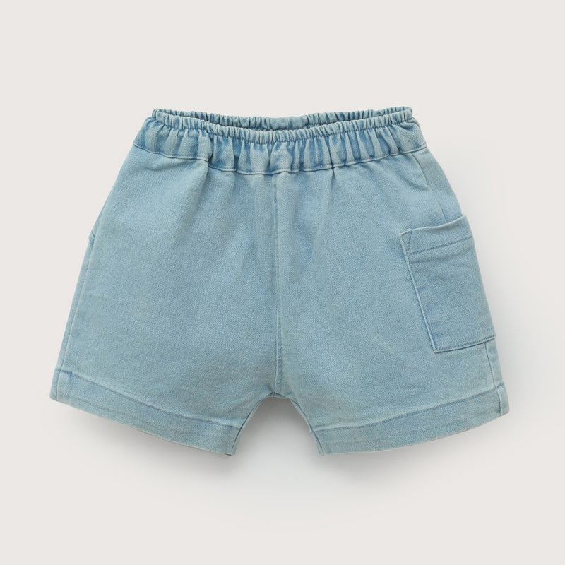 Short de jeans de bebé unisex