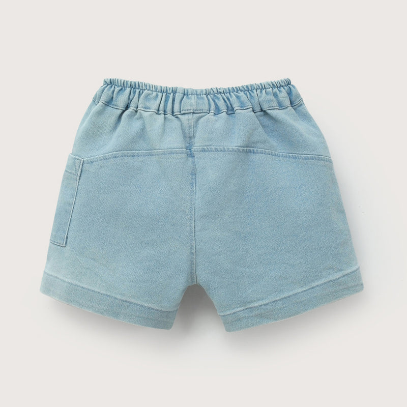 Short de jeans de bebé unisex
