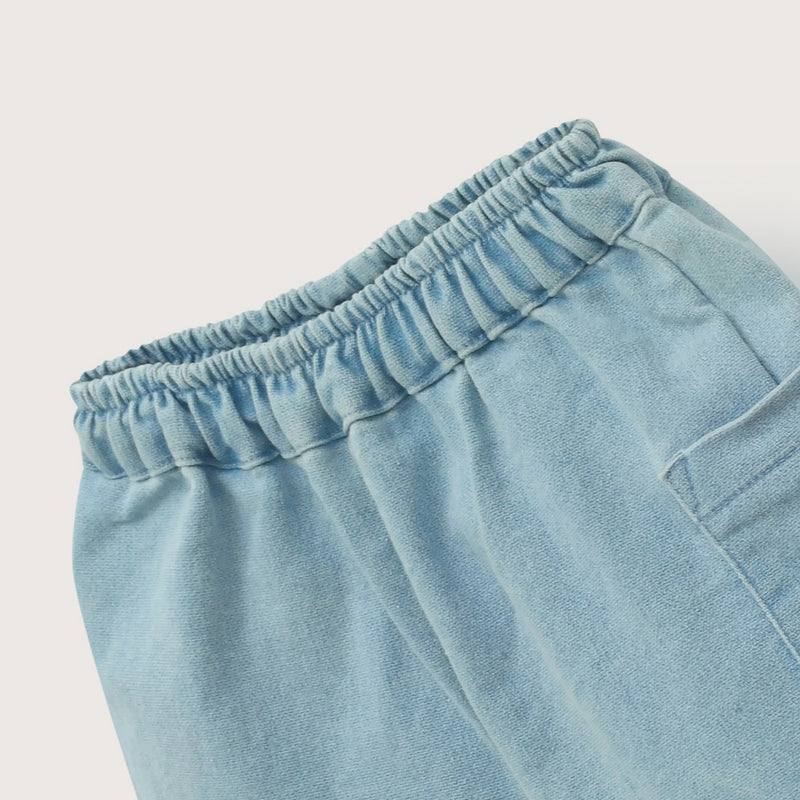 Short de jeans de bebé unisex