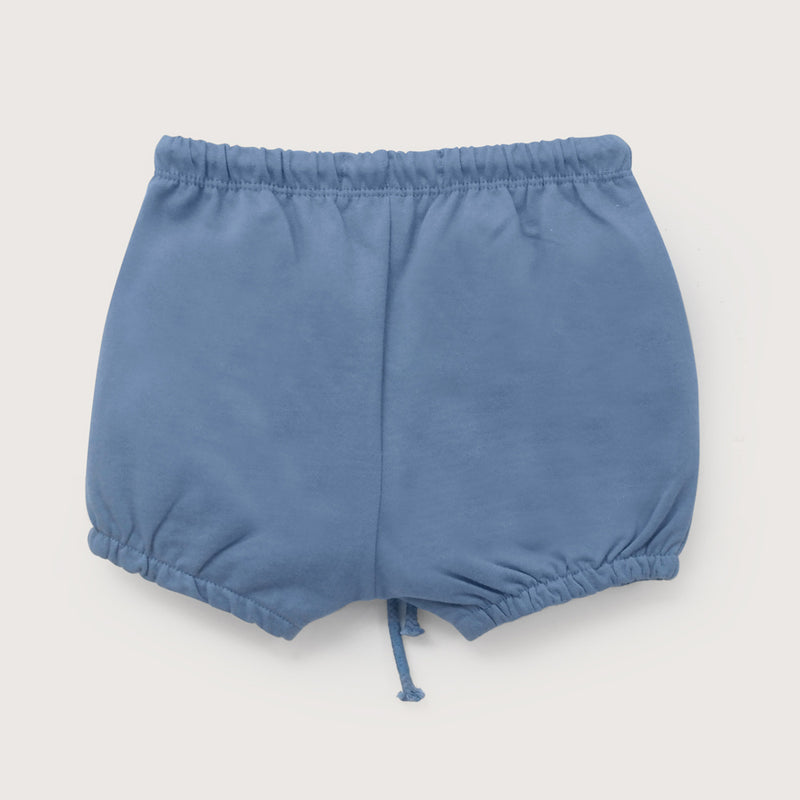 Short azul de bebé niño