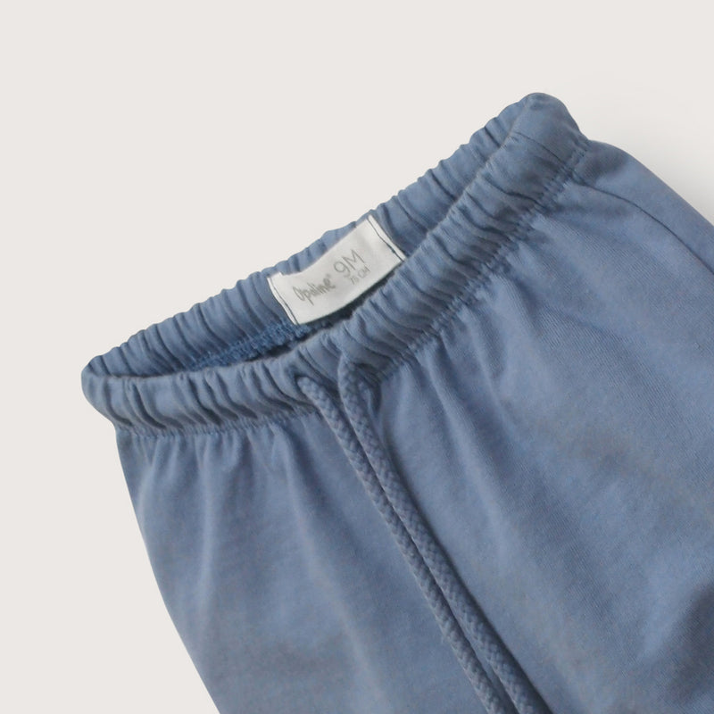 Short azul de bebé niño