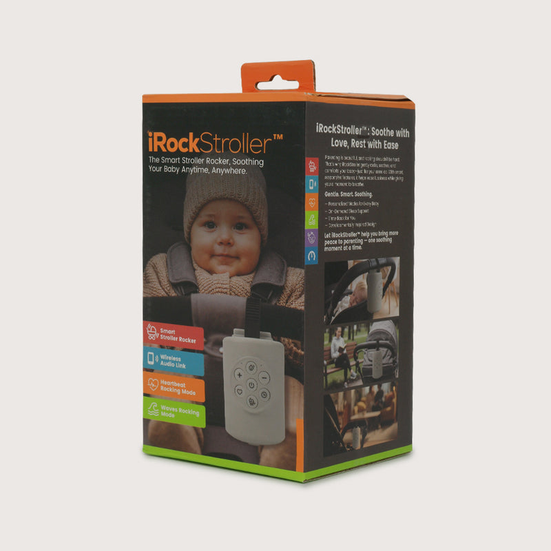 Mecedora Portátil Gris para Cuna y Coche de Bebé