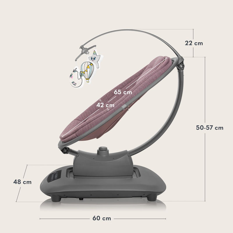 Silla Nido Mecedora eléctrica Blossom