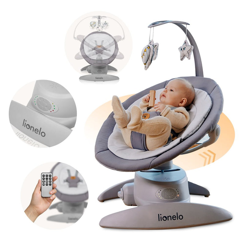 Silla Nido Hamaca Mecedora eléctrica Mell