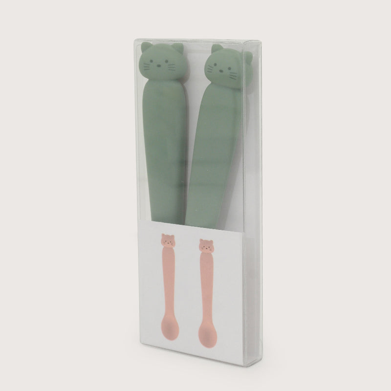 Set 2 Cucharas Gato
