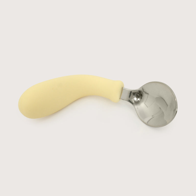 Set Cuchara + Tenedor Silicona & Acero Inox Giratorios